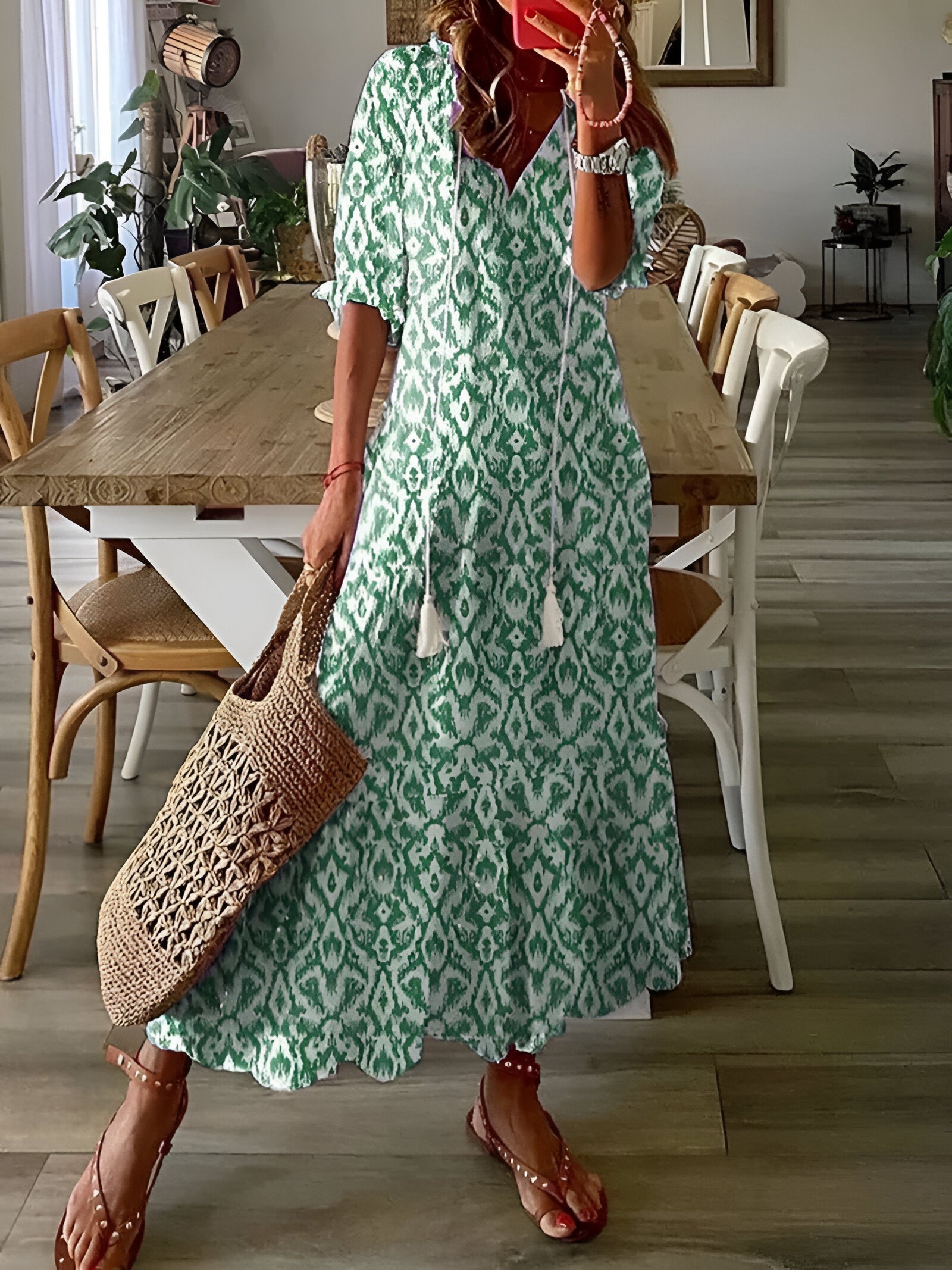 Alizée | Robe maxi bohème