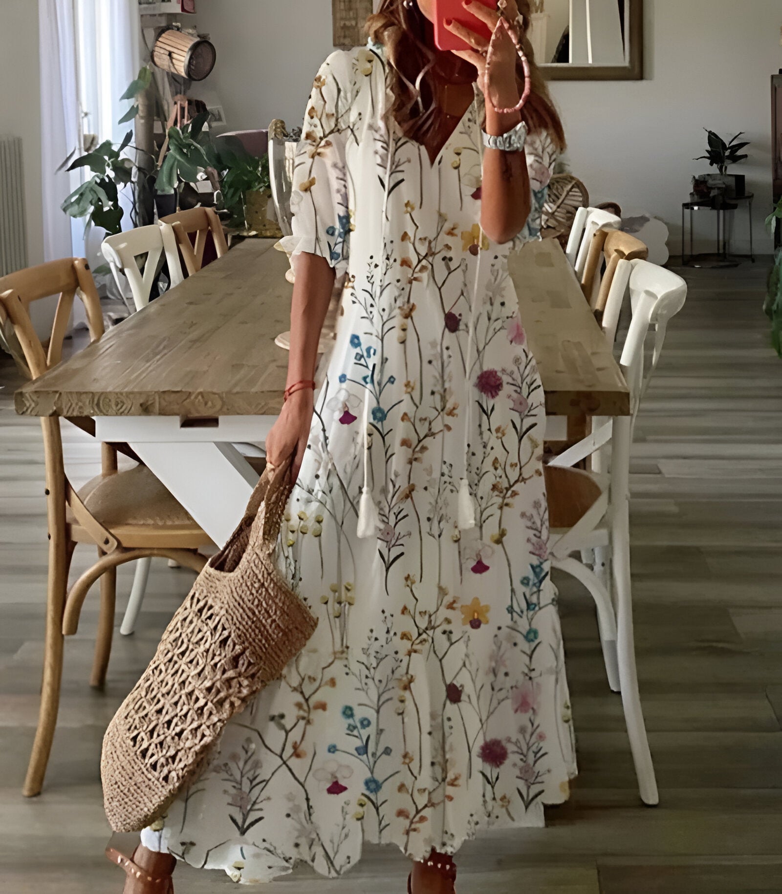 Alizée | Robe maxi bohème